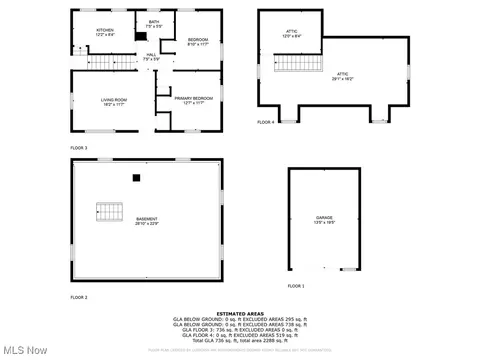 Floorplan - 20613 Hansen Rd, Maple Heights, OH 44137 photo 1 of 1