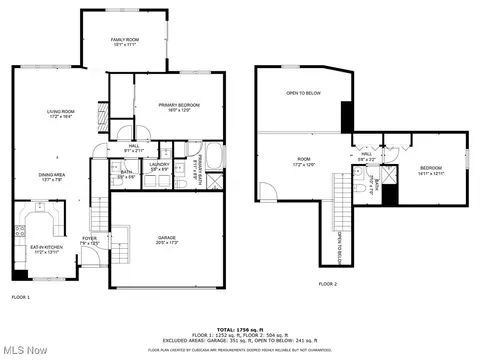 Floorplan - 2444 Charing Cross Rd NW, Canton, OH 44708 photo 1 of 3