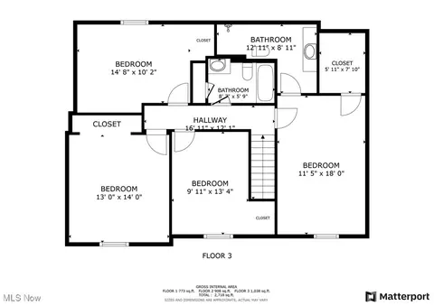 Floorplan - 591 Treeside Dr, Stow, OH 44224 photo 3 of 3