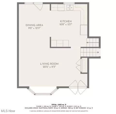 Floorplan - 644 University Ave, Elyria, OH 44035 photo 1 of 3