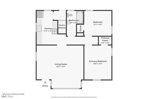 Floorplan - 6623 Center Rd, Ashtabula, OH 44004 photo 1 of 3