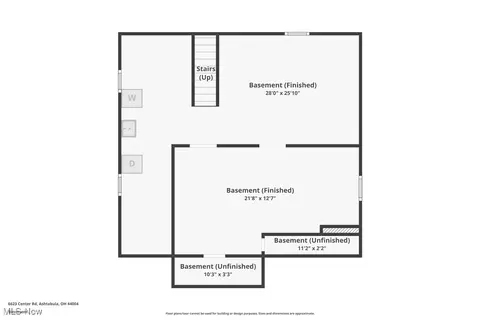 Floorplan - 6623 Center Rd, Ashtabula, OH 44004 photo 2 of 3