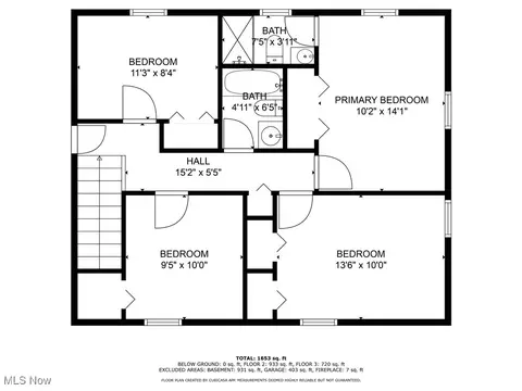 Floorplan - 400 Eldridge Rd, Aurora, OH 44202 photo 2 of 4