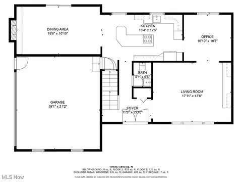 Floorplan - 400 Eldridge Rd, Aurora, OH 44202 photo 3 of 4