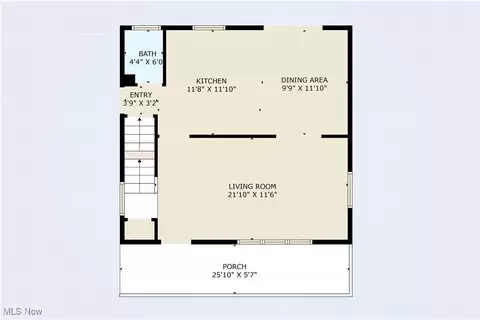 Floorplan - 343 Wayne Ave, Akron, OH 44301 photo 1 of 3