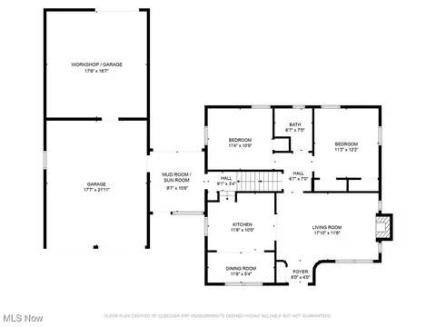 Floorplan - 196 E Ridgewood Dr, Seven Hills, OH 44131 photo 1 of 3