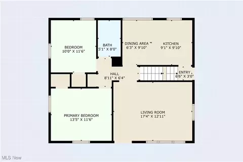Floorplan - 174 Woolf Ave, Akron, OH 44312 photo 1 of 3