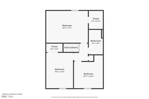 Floorplan - 9009 Oak Ct, Windham, OH 44288 photo 2 of 2