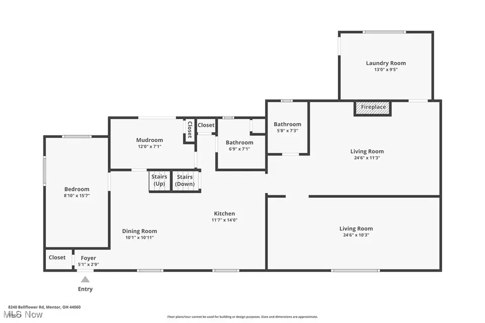 Floorplan - 8240 Bellflower Rd, Mentor, OH 44060 photo 3 of 3