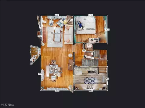 Floorplan - 1907 Robindale St, Wickliffe, OH 44092 photo 1 of 4