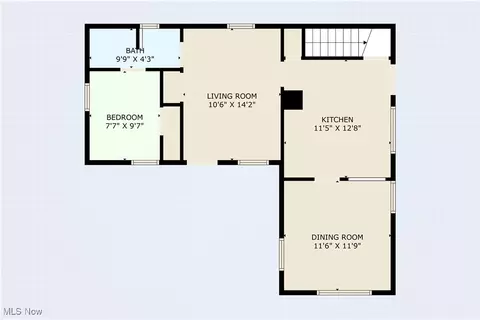 Floorplan - 369 E Pace Ave, Akron, OH 44319 photo 1 of 2