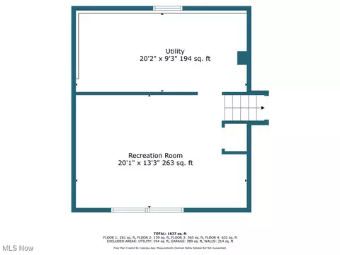 Floorplan - 501 Button Rd, Bedford, OH 44146 photo 3 of 4