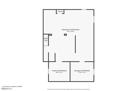 Floorplan - 1937 E 42nd St, Ashtabula, OH 44004 photo 3 of 4