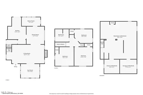 Floorplan - 1937 E 42nd St, Ashtabula, OH 44004 photo 1 of 4