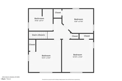 Floorplan - 1937 E 42nd St, Ashtabula, OH 44004 photo 2 of 4
