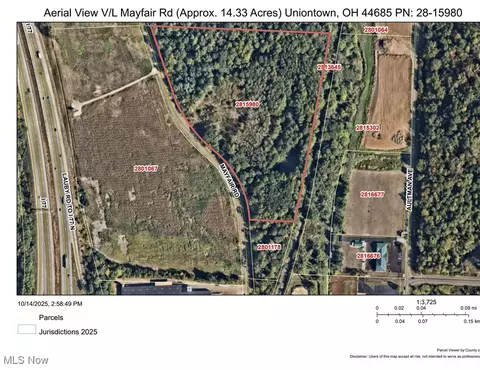 V/l 14.33 Acres Mayfair Road, Uniontown, OH 44685