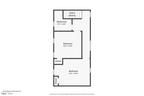Floorplan - 1552 E 254th St, Euclid, OH 44117 photo 2 of 3
