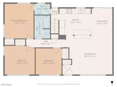 Floorplan - 650 E Dartmoor Ave, Seven Hills, OH 44131 photo 1 of 1