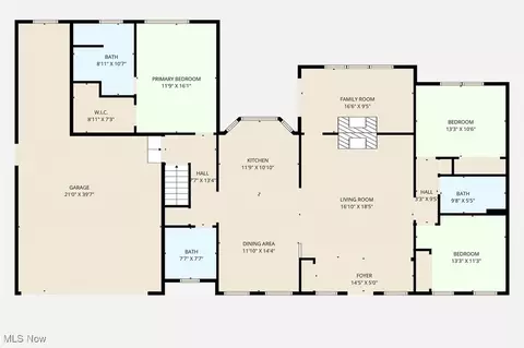 Floorplan - 6817 Thicket St NW, Canton, OH 44708 photo 1 of 2