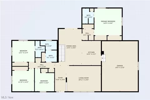 Floorplan - 515 Oneida Ave NW, Canton, OH 44708 photo 1 of 2