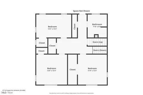 Floorplan - 977 W Prospect Rd, Ashtabula, OH 44004 photo 2 of 4