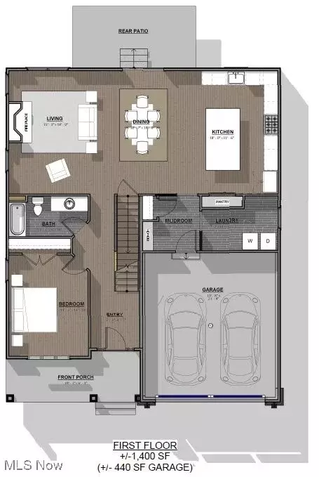Floorplan - 588 Magnolia Ct, Mayfield, OH 44143 photo 1 of 2