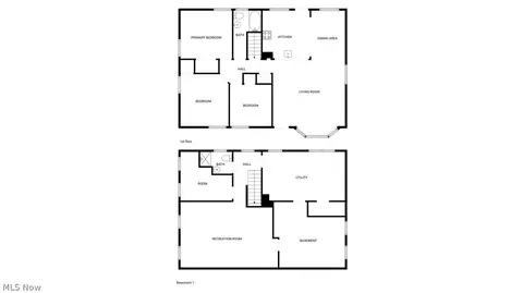 Floorplan - 18715 Libby Rd, Maple Heights, OH 44137 photo 1 of 1