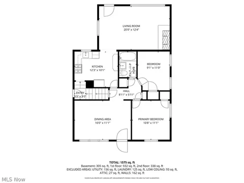 Floorplan - 1677 Douglas Rd, Wickliffe, OH 44092 photo 1 of 3