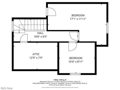 Floorplan - 1677 Douglas Rd, Wickliffe, OH 44092 photo 2 of 3