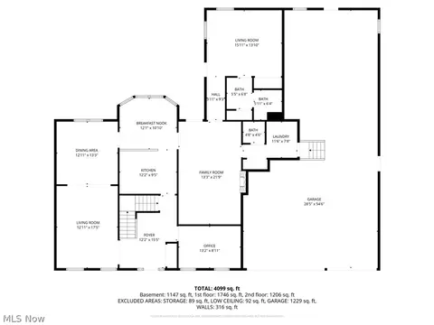 Floorplan - 34603 Bramble Ln, Solon, OH 44139 photo 2 of 3