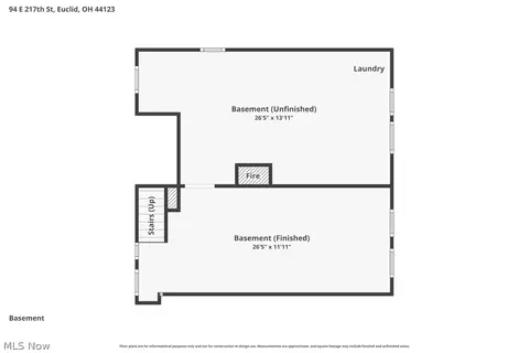 Floorplan - 94 E 217th St, Euclid, OH 44123 photo 4 of 5