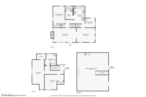 Floorplan - 123 Melrose Ave, Boardman, OH 44512 photo 4 of 4