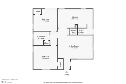 Floorplan - 406 E 274th St, Euclid, OH 44132 photo 1 of 2