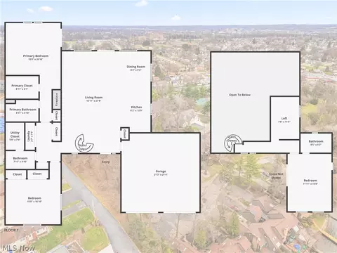 Floorplan - 1536 Baycrest Dr NW, Canton, OH 44708 photo 1 of 3