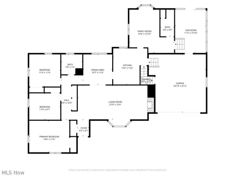 Floorplan - 3211 Ridgewood Ave, Ashtabula, OH 44004 photo 1 of 2