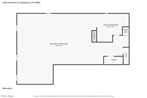 Floorplan - 1584 Hemlock Dr, Ashtabula, OH 44004 photo 2 of 2