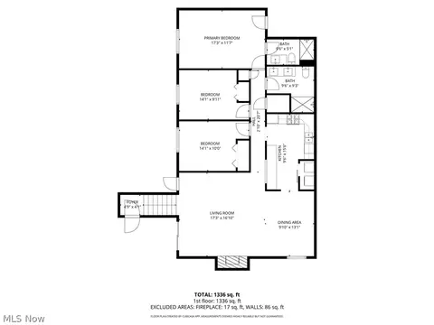 Floorplan - 804 Kirkwall Dr, Akron, OH 44321 photo 1 of 1