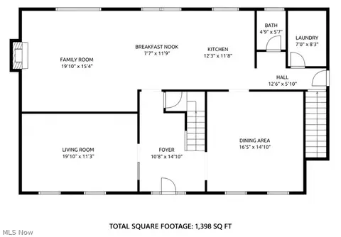Floorplan - 106 Lethbridge Cir, Akron, OH 44321 photo 2 of 3