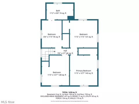 Floorplan - 132 Irondale St, Elyria, OH 44035 photo 2 of 3