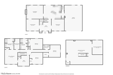 Floorplan - 1224 Lost Tree Dr NW, Canton, OH 44708 photo 4 of 4