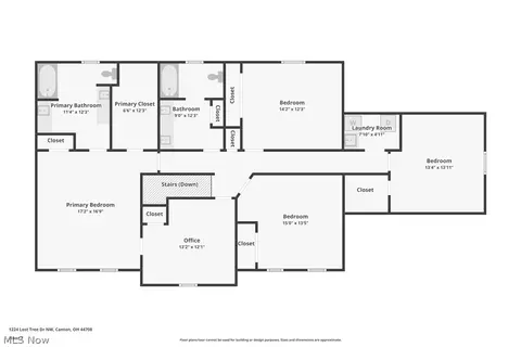 Floorplan - 1224 Lost Tree Dr NW, Canton, OH 44708 photo 2 of 4