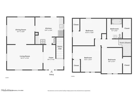 Floorplan - 1728 Harbor Ave, Ashtabula, OH 44004 photo 3 of 3