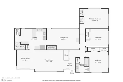 Floorplan - 3305 Trumbull Ave, Copley, OH 44321 photo 1 of 3