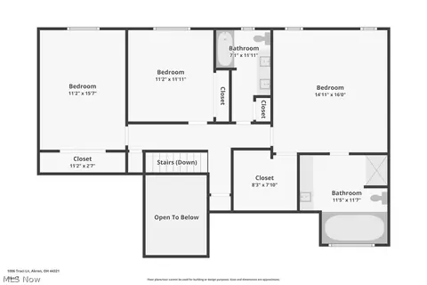 Floorplan - 1006 Traci Ln, Copley, OH 44321 photo 2 of 4