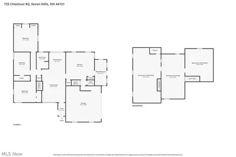 Floorplan - 725 Chestnut Rd, Seven Hills, OH 44131 photo 3 of 3