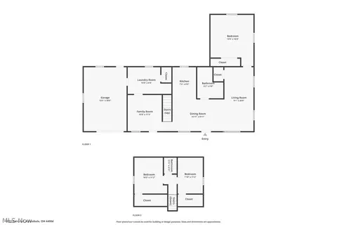 Floorplan - 4932 Kain Ave, Ashtabula, OH 44004 photo 3 of 3