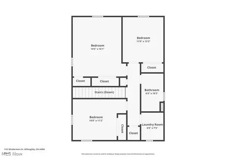 Floorplan - 1121 Windermere Dr, Willoughby, OH 44094 photo 2 of 2