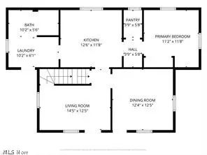 Floorplan - 110 Dewey Ave, Freeport, OH 43973 photo 2 of 2