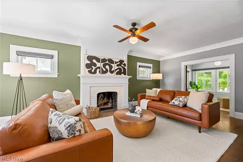 Living - 207 Casterton Ave, Akron, OH 44303 photo 2 of 3