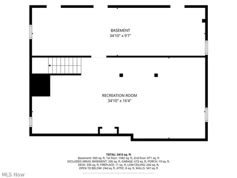 Floorplan - 3317 Wilson Ave, Ashtabula, OH 44004 photo 3 of 3